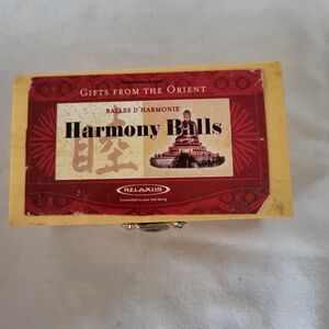 Harmony Balls Music Box - Red and Yellow Decorative Box